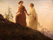 Poem of the Soul  On the mountain Louis Janmot